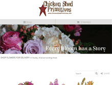 Tablet Screenshot of huxleyflorist.com